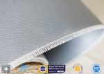 Double - Sides 1.5m*50m 0.45mm Gray Silicone Coated Fiberglass Fabric Welding