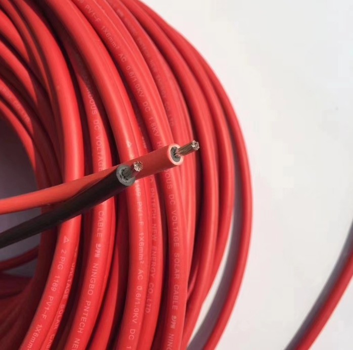 2.5 MM² copper core XLPE insulated jacket Solar Photovoltaic Wire Cable