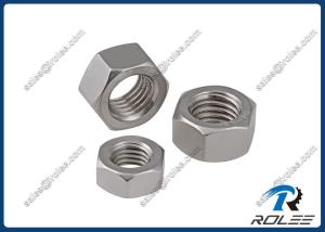 Wholesale 304/316/A2-70/A4-80 Stainless Steel Left-hand DIN934 Metric Hex Nut from china suppliers
