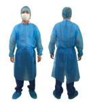 PP/ SMS disposable isolation gown visitor gown disposable proteCtive gown