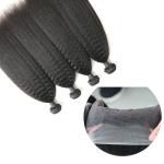 4 Bundles Of Unprocessed Peruvian Human Hair No Synthetic Hair CE Certification