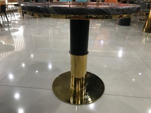 Wholesale Round Customizable Marble Iron Coffee Table For Living Room from china suppliers
