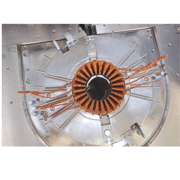 Multi Strand 0.1-0.5mm Stator Coil Winding Machine 7.5kw High Performance