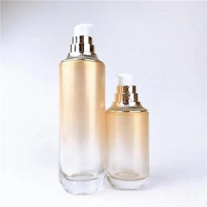 Wholesale Luxurious and Functional Glass Bottle Set for Packaging Skin Care Lotion and Face Cream Jars from china suppliers