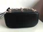 Women handbag with protruding gold point on side fashion lady tote bags