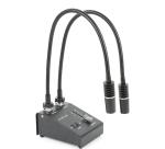 Industry LED Light Gooseneck 250V Microscope Flexible Steel Tubing