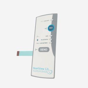 Wholesale Durable Flexible Membrane Switch Graphic Overlay PET PC Material from china suppliers