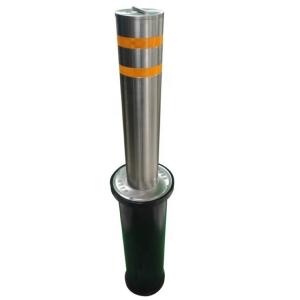 Wholesale Stainless Steel Manual Rising Bollards Manual Telescopic Bollards 600-1000mm Height from china suppliers