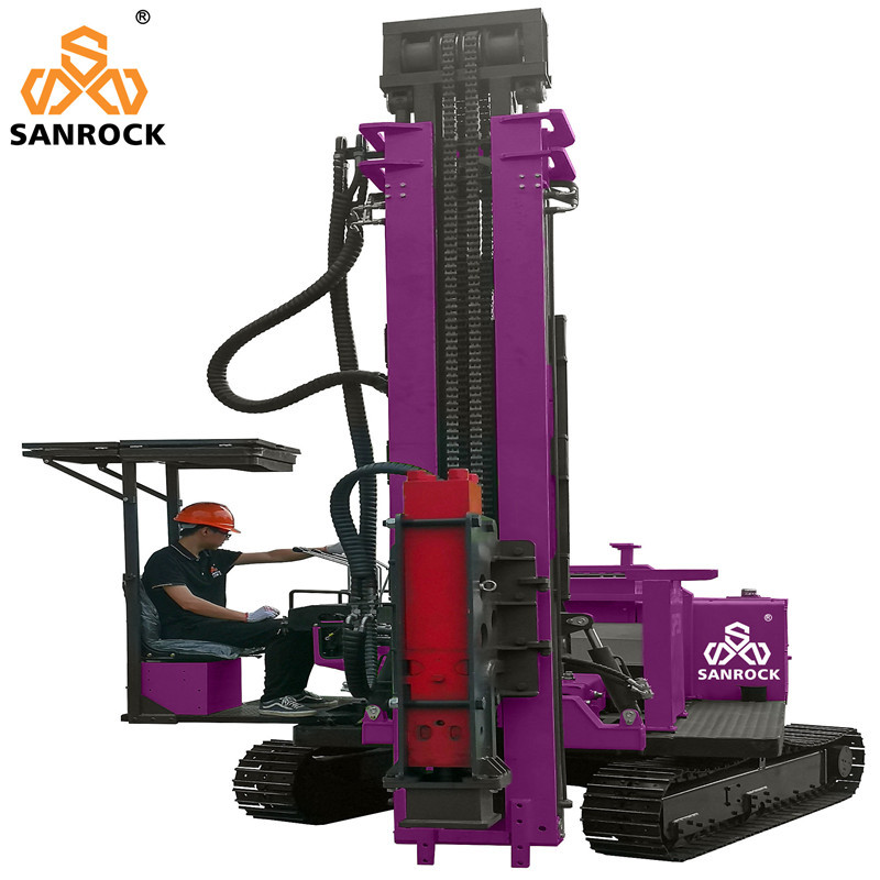 360Degree Rotate Pile Drilling Rig Hydraulic Vibratory Hammer Pile Driving Machinery