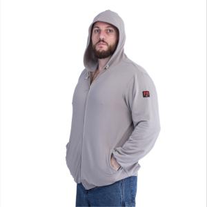 Wholesale CFR 7.5oz Tall Fire Proof Hoodie NFPA70E FR Pullover Hoodie from china suppliers