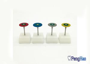 Wholesale Twin Colors Rubber Diamond Dental Polishing Tools For Zirconia / Porcelain Work Piece from china suppliers