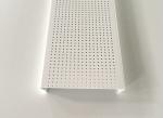 White Powder Coated Aluminium Strip Ceiling , C- shaped Sheet Metal Ceiling