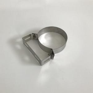 Wholesale Silver Wood Burning Stove Flue Kit Adjustable Bracket SUS430 Material Grade from china suppliers