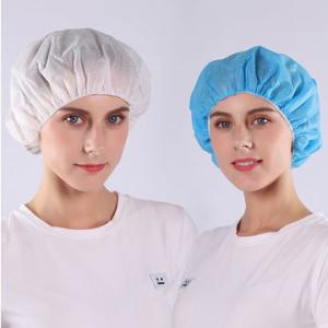 Wholesale Waterproof Anti Dust 5gsm 19 Inches Disposable Bouffant Cap from china suppliers