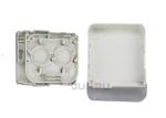 ABS material fiber optical rosette box, Fiber Optic Cable Termination Box