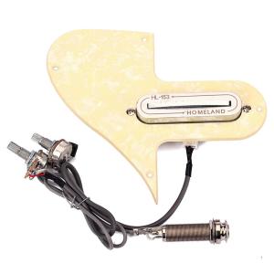 Wholesale Plastic Cover Single Coil Mandolin Pickup Pickguard Pickups 3 Ply from china suppliers