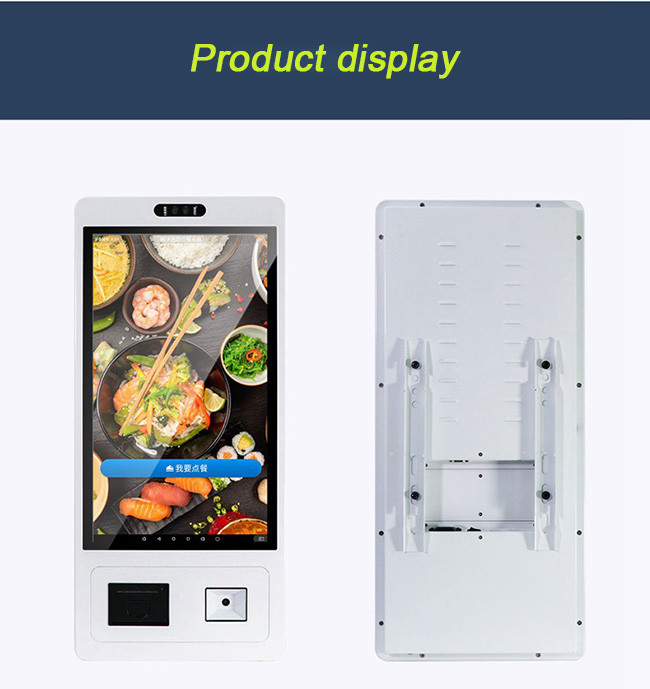 Smart Self-Ordering Kiosk for Retail Hospitality and Public Spaces
