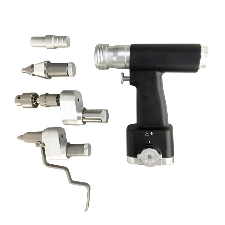 Medical Orthopedic Device Multifunctional Host Drill Saw Set With Optional Attachment Battery Operated Hand Tool