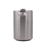 Single Wall 5L Stainless Steel Mini Keg With Metal Lid