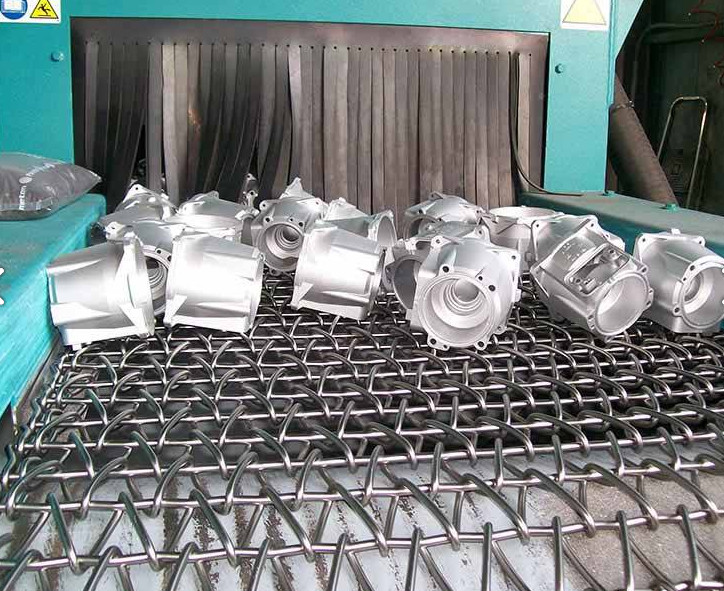 Carbon Steel Chain Conveyor Belt In Uv Drying Machine