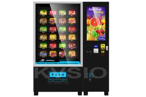 China Multi Payment Healthy Food Vending Machine Intelligent Convey For Salad / Vegetable on sale