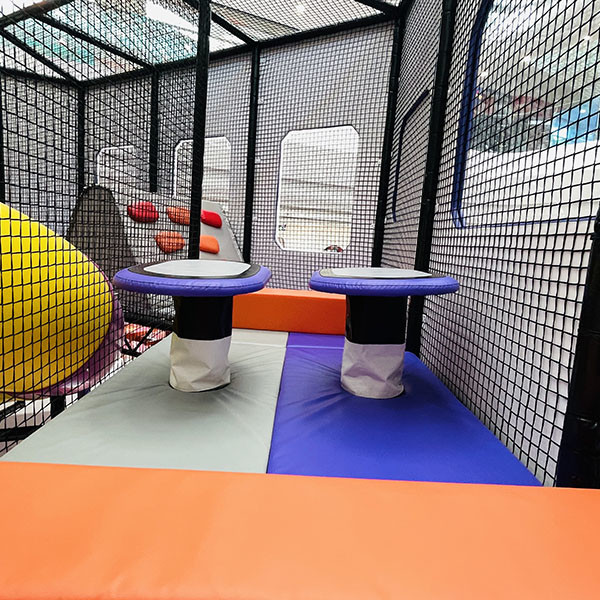 Double Layer Junior Ninja Course Equipment For Indoor Playground