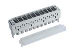 KRONE 2-pole protection cartridge 10 pairs strip,Cartucho protección KRONE 2