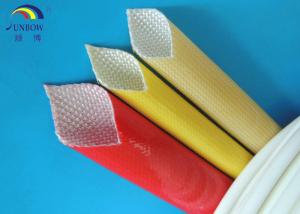 Wholesale Oil Resistant Benzene Resistant Braided Fiberglass Sleeve with Polyurethane Saturated from china suppliers