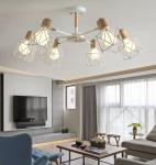 Vintage Chandelier Ceiling Chandeliers Adjustable Lustre For Living Room Bedroom