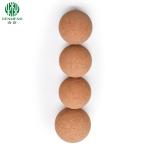 Best Sale Eco-Friendly Natural Wood Ball for Fitness Exercise Cork Yoga Ball Eco
