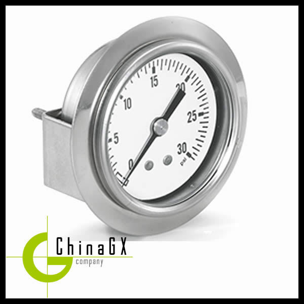 52mm Intelligent Oil Filled Pressure Gauge Manometer 316 Stainless Steel Economical