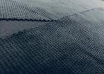 240GSM Micro Velvet Fabric 100 Percent Polyester Super Soft Waffle Checks Black