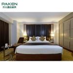 Five Stars Ebony Veneer Hilton Hotel Furniture