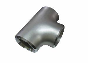 Wholesale ASME Standard Stainless Steel Fittings / 1″- 4″ Stainless Steel Pipe Tee from china suppliers
