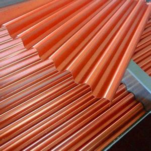 Wholesale Corrugated Color Ppgi Sheets 1000mm Metal Curved Roofing Plate from china suppliers