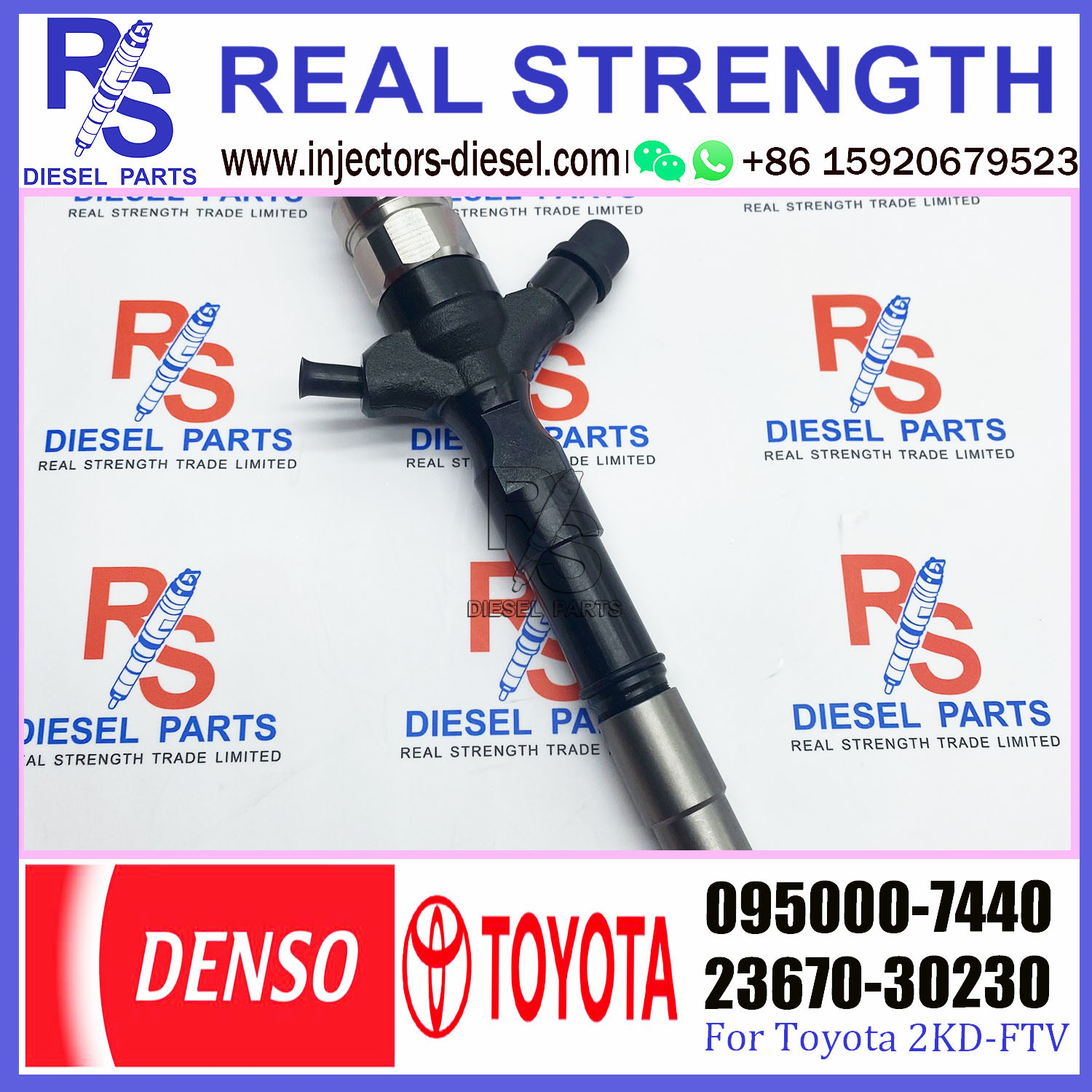 Diesel common rail injector 095000 7440 0950007440 095000-7440 for diesel injector