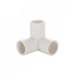 3 Way PVC Drainage Pipe Fittings White Tee Elbow Plumbing
