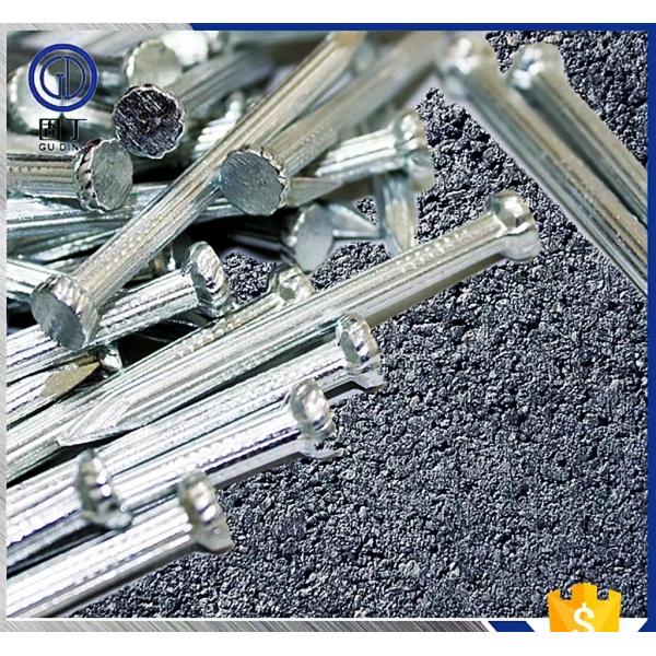 Length 25mm Masonry Concrete Nails Grooved Shank Flat Head With Magnetic