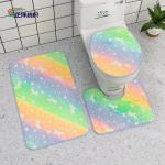 Microfiber Entrance Rugs Indoor Fluffy Fabric PU Backing Floor Mat Foot Mat