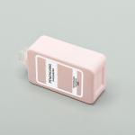 Custom pink 35ml glass foundation bottle wholesale gold lotion pump square skin