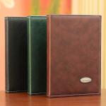 LEATHER 6 "PHOTO ALBUM FAMILY ALBUM ALBUM 240 INTERLEAVED BUSINESS OFFICE PHOTO