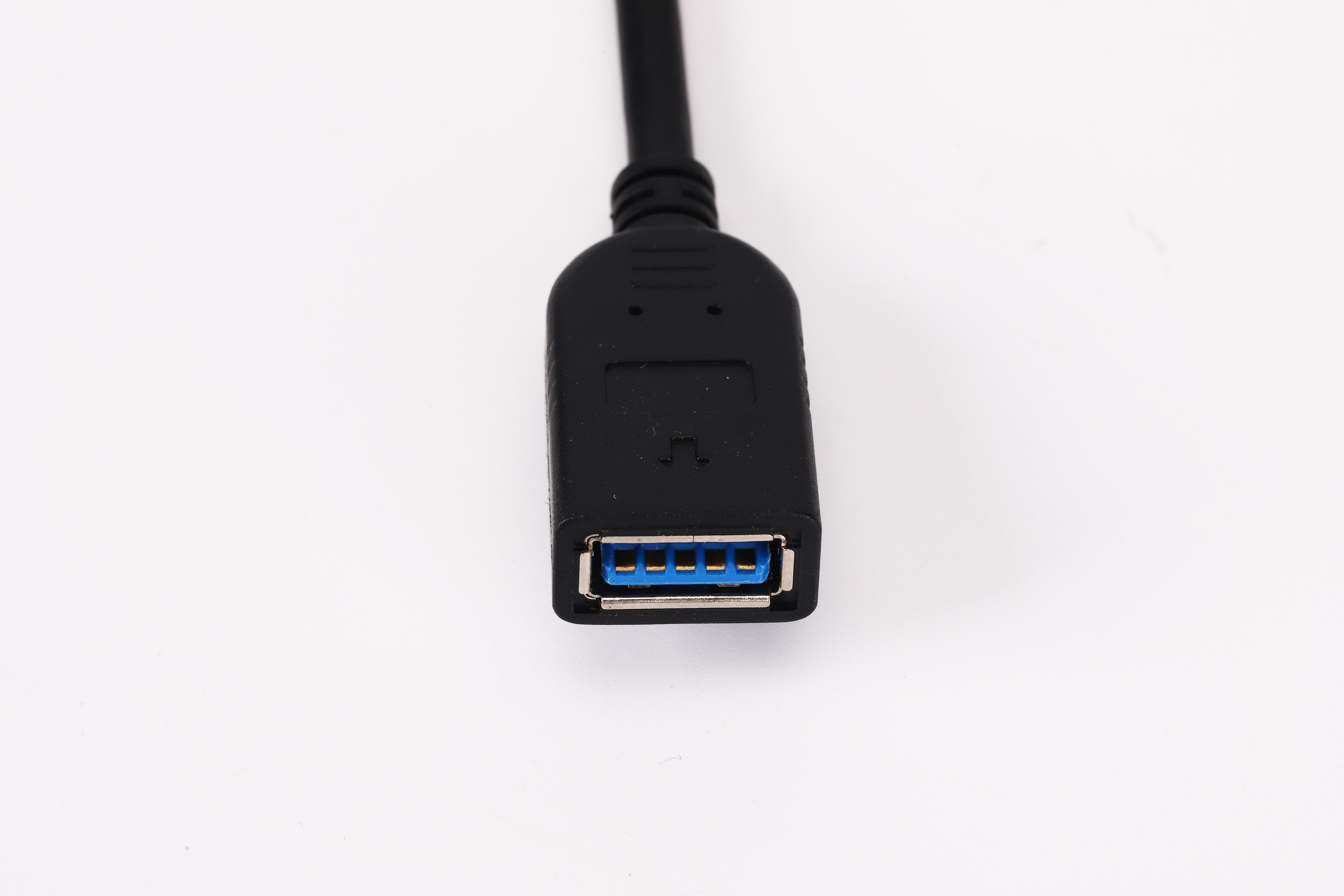 Customized Usb3.0 90 Degree Fast Charging Cable Right Angle USB-A Male To USB-A Female Cable