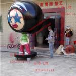 event party celebration christmas party decoration colorful statue Santa man in