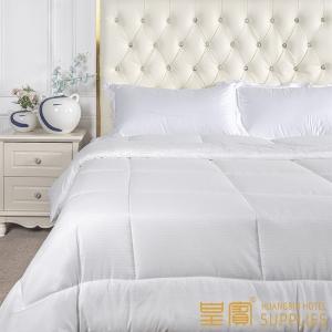 Wholesale Hotel White Cotton Fabric Duvet With Polyester Fiber Filling from china suppliers