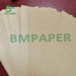 Unbleached Brown Sack Kraft Paper , Plain Jumbo Craft Wrapping Paper Roll