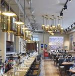 Decorative D30*14.5CM Kitchen Glass Modern Pendant Light