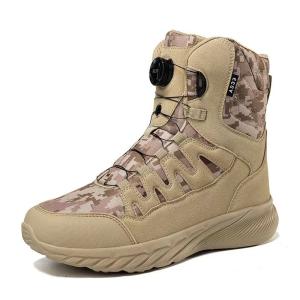 Wholesale Steel Toe Tactical Military Boots Unisex Waterproof Desert Boots For Hiking Outdoor Exploration from china suppliers
