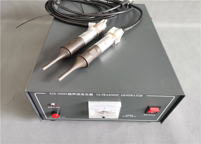 Triangle Packaging Tea Bag 28khz Ultrasonic Spot Welding Machine With Analog Generator