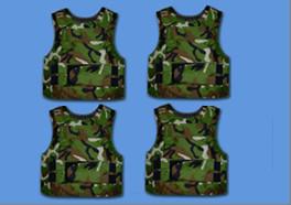 Wholesale Camouflage Aramid Vest / Bullet Proof Vest For Personal Protection Purpose from china suppliers