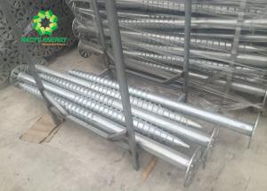Wholesale Metal Solar Ground Screws Anchor Metal Frame Anchor 76mm Out Pipe Diameter from china suppliers